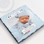 It’s A Boy New Baby Boy Premium Rock Photo Slate, thumbnail 2 of 6
