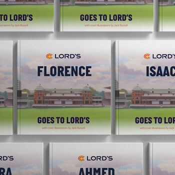 Mcc Lord's Cricket Personalised Children's Book, 2 of 10