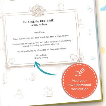 Personalised Kid's Book, 'The Tree, The Key And Me', 5 of 10