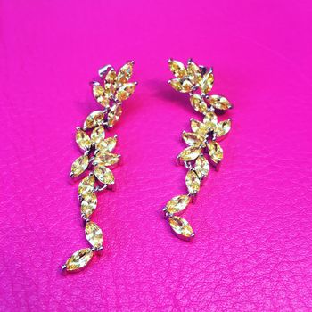 Citrine Earrings Gemstone Earrings Gift For Her, 5 of 5