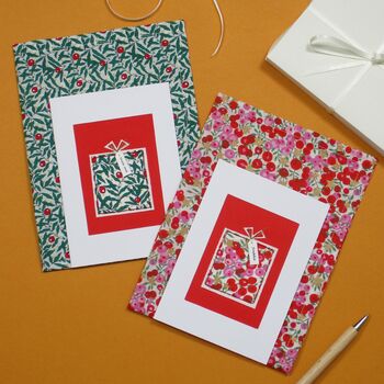 Festive Liberty Print Handkerchiefs, 4 of 4