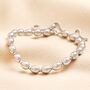 Stainless Steel Bubble Ball Bracelet, thumbnail 3 of 7