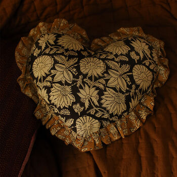 Botanical Heart Cushion, 2 of 2