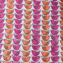 Box Of Two Block Printed Bandanas Pink And Orange Birds, thumbnail 2 of 4