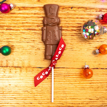 Milk Chocolate Christmas Soldier Lolly, 2 of 2