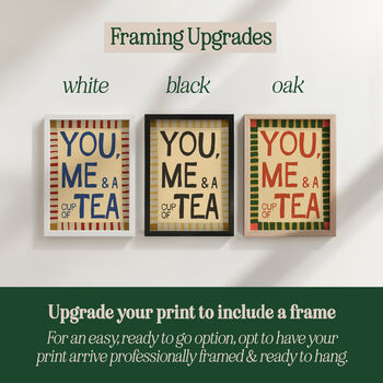 You, Me And A Cup Of Tea Print, 4 of 12