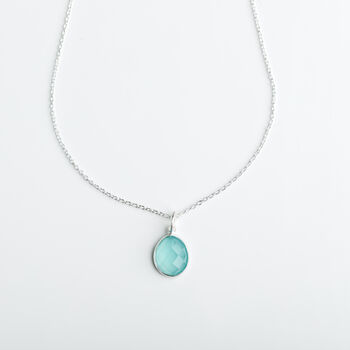 Silver Gemstone Necklace, 8 of 8