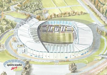 Hull City Fc Kcom Stadium Art Print, 2 of 3