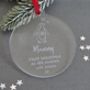 First Christmas As My Mummy Personalised Bauble, thumbnail 1 of 1