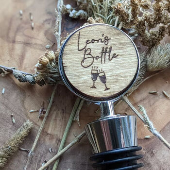 Personalised Wine And Prosecco Bottle Stopper Gift, 2 of 4