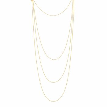 Beluga Infinity Chain, Gold, 3 of 11