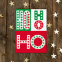 Ho Ho Ho Christmas Card, thumbnail 1 of 6