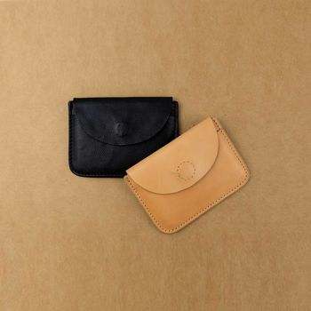 Envelope Style Leather Card Holder, 2 of 5