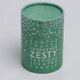 G Decor Zesty Tropical Pineapple Polka Glass Jar Candle, thumbnail 4 of 4