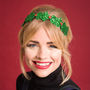 Christmas Holly Headband, thumbnail 4 of 7