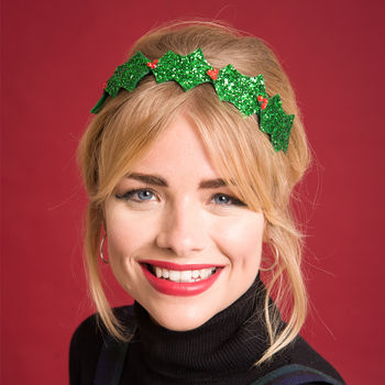 Christmas Holly Headband, 4 of 7