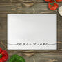 Personalised Couples Name Glass Chopping Board, thumbnail 2 of 3