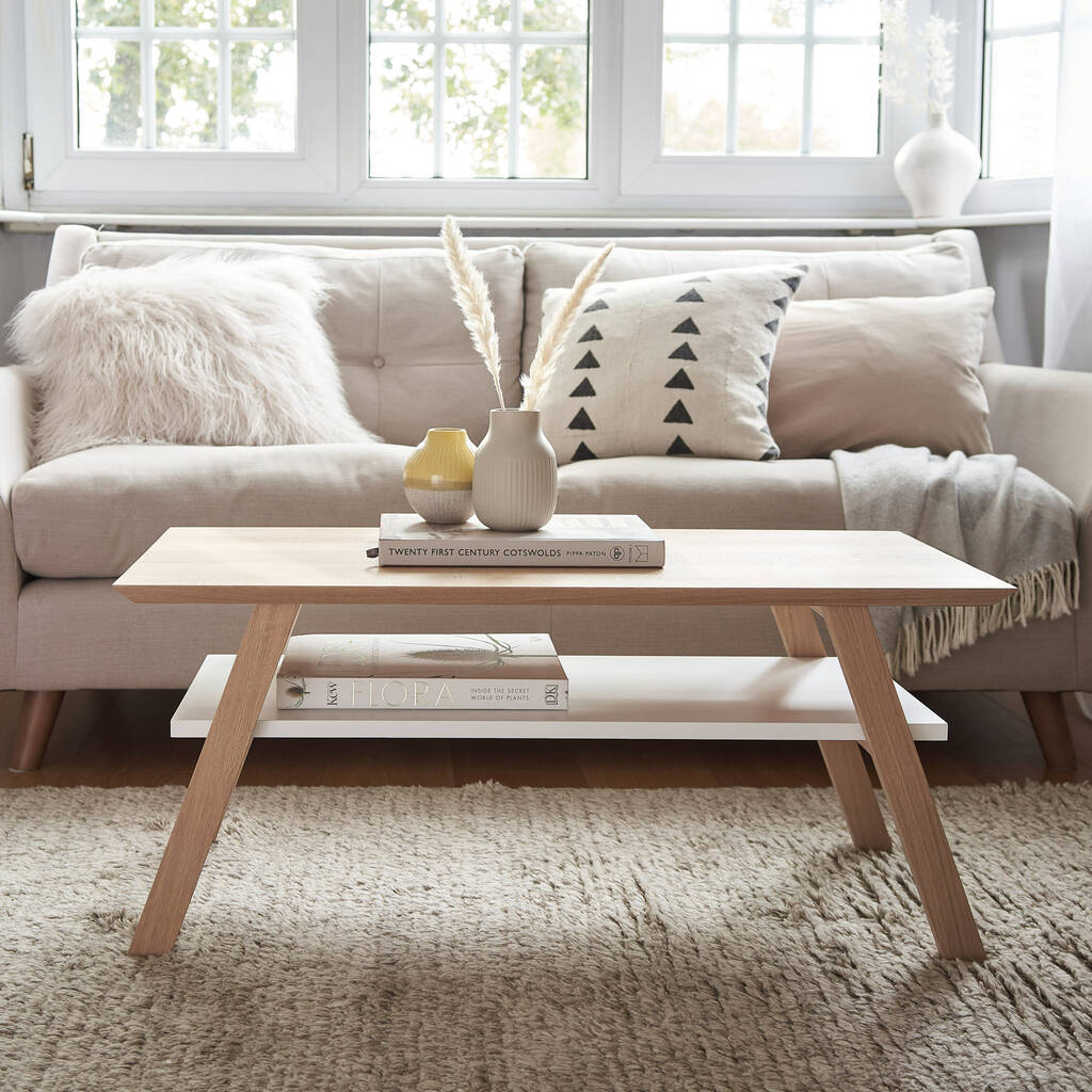 Oak Coffee Table For Small Spaces