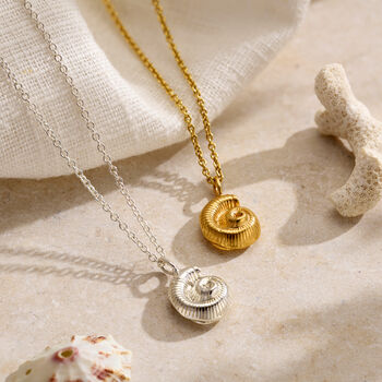 Mini Nautilus Shell Necklace, 2 of 7