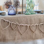 Heart Strings Wooden Heart Garland, thumbnail 5 of 11