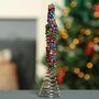 Jingle Bells Handmade Christmas Star Tree Topper, thumbnail 4 of 6