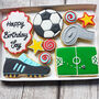 Personalised Football Letterbox Cookies, thumbnail 1 of 2