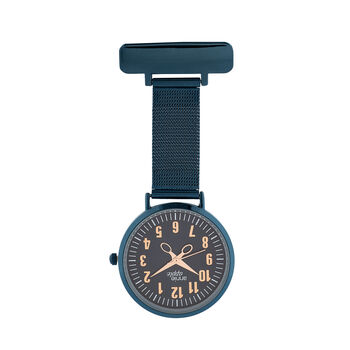 Annie Apple Aurora Mesh Nurse Fob Watch, 6 of 6