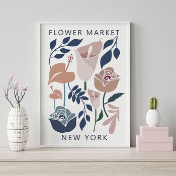 New York Flower Market Print, 2 of 3