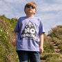 No Peaking Boys' Hiking Slogan T Shirt, thumbnail 2 of 3