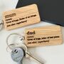 Superhero Wooden Key Rings For Mum And Dad, thumbnail 1 of 5