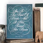 'Too Fond Of Books' Elegant Quote Print, thumbnail 2 of 5
