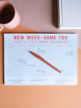 New Week Same You Weekly Planner, 2 of 5