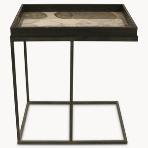 Side Tables Notonthehighstreet Brookby Antiqued Mirror Rectangular Side Table Tables