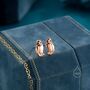 Barn Owl Stud Earrings In Sterling Silver, thumbnail 3 of 11