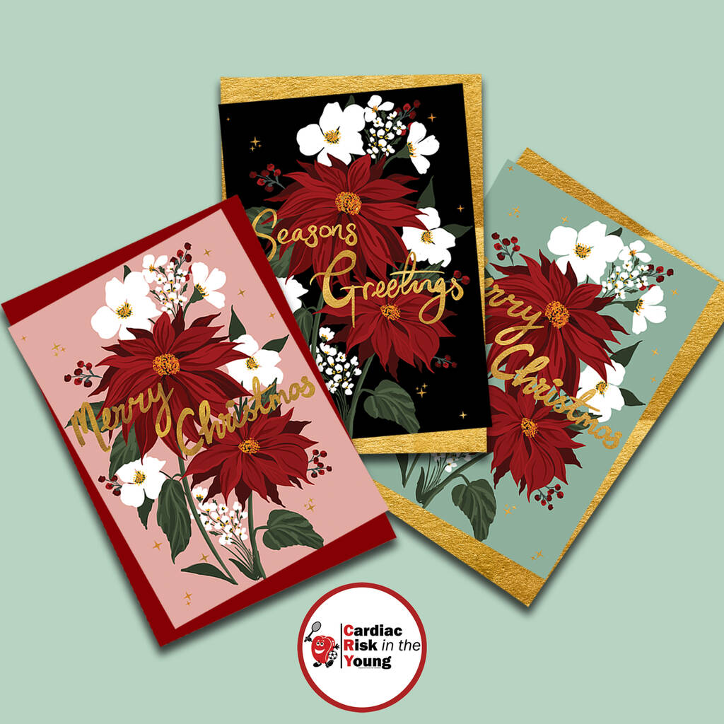 Luxury Charity Christmas Card Trio By Olivia Victoria