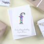 Personalised Liberty Letter Birthday Card, thumbnail 1 of 4