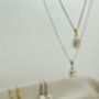 'Liwanag' Radiance Biwa Pearl Pendant Necklace, thumbnail 3 of 12