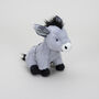 Donkey Snuggly Soft Plush Soft Toy, Gift Bag, thumbnail 4 of 8