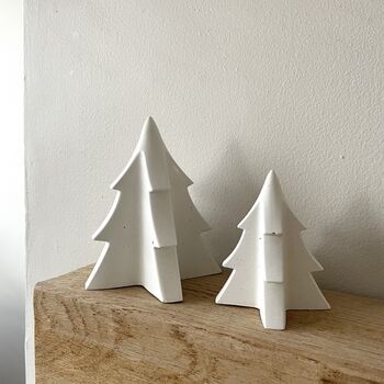 Concrete Christmas Trees Ornaments, 2 of 3