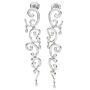 925 Sterling Silver Designer Element Drop Earrings, thumbnail 1 of 4