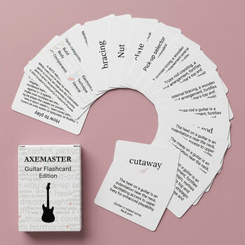 Axemaster Guitar Flashcard Edition, 3 of 9