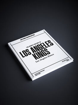 Los Angeles Kings Personalised Nhl Gift Ice Hockey Newspaper History Book, 11 of 12