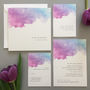 Watercolour Wedding Save The Date Cards, thumbnail 5 of 5