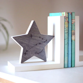 Personalised Horoscope Star Bookend, 3 of 3