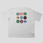 Leicester Beer Mats Oversized T Shirt, thumbnail 2 of 10