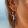 Giada Pecahan Wire Hoop Earrings, thumbnail 1 of 4