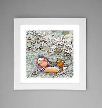'Mandarin Duck' Print, 2 of 3