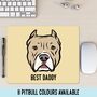 Personalised Pitbull Mouse Mat, thumbnail 1 of 4