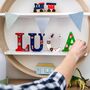 Personalised Paint Your Own Superhero Wooden Name, thumbnail 8 of 10