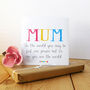 World To Me Mum Card, thumbnail 2 of 8